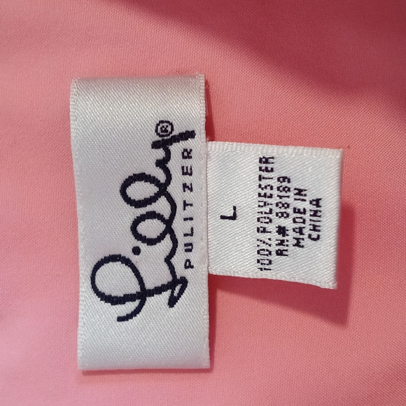 💖RARE/VTG Lilly Pulitzer💖 - Pink Rain Coat - Picture 5 of 16